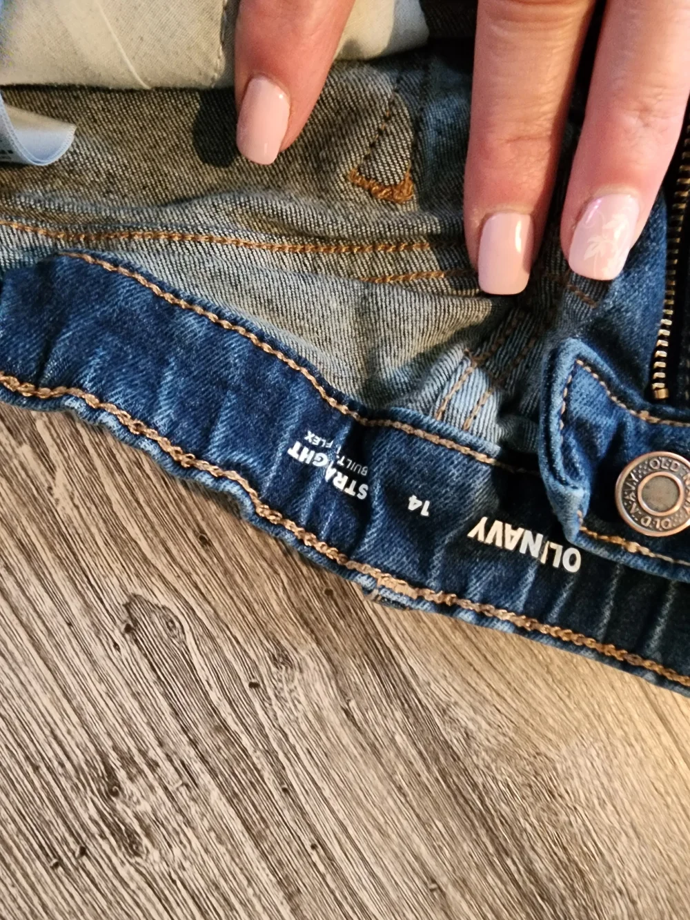 BOY's Dark Blue Straight-Leg Jeans